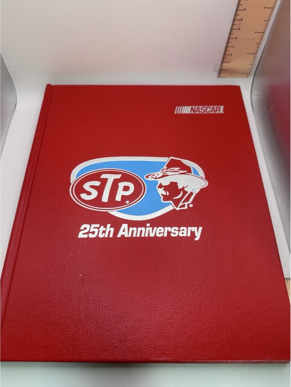 NASCAR STP 25th Anniversary Hardcover 1996 UMI Publications Coffee Table Book